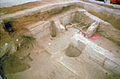 Catalhoyuk settlement  (Konia), the excavations 